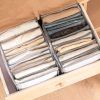 7 Grids Clothes Jeans Pants Storage Bag Drawer Mesh Divider Organizer Boxes (2 pcs)