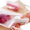 Mini Sealing Machine Plastic Bag Sealer Hand Held Heat Portable Mini Super Seal Packing Bag Tool Sealing Machine
