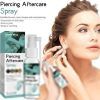 30ml Piercing Aftercare Spray Is Suitable For Ear, Nose, Tongue, Navel Perforation, Cleaning Treatment And Soothing Spray. Shrink Piercing Bumps.