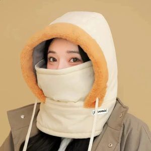 Winter Thick Warm Windproof Hat with Ear Flaps - [Khaki]